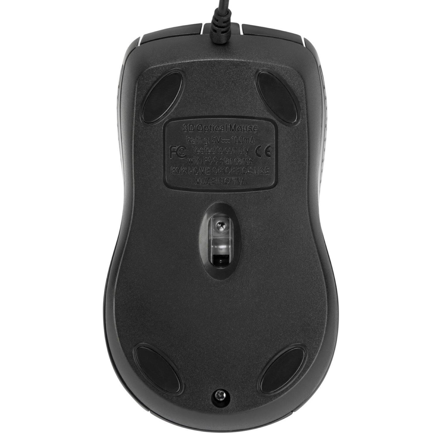Alt View 11. Targus - 3-Button USB Full-Size Optical Mouse - Black.