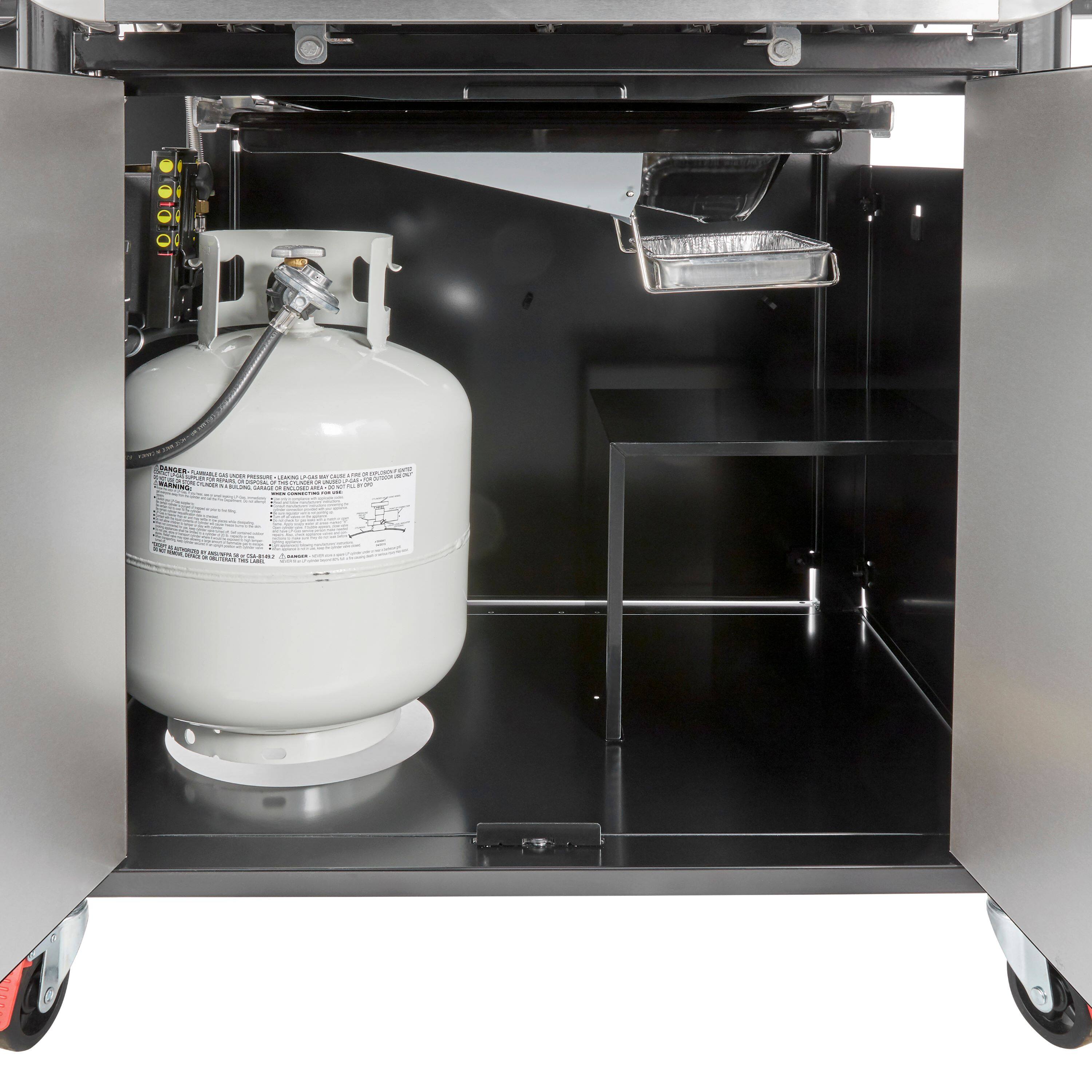 Alt View 13. Weber - Genesis Smart SX-335 Natural Gas Grill - Stainless Steel.