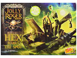 Skill 2 Model Kit Jolly Roger Series "Hex Marks the Spot" Diorama Set 1/12 Scale Model by Lindberg