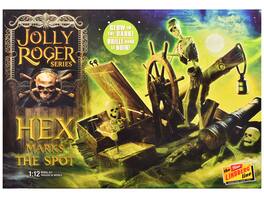 Skill 2 Model Kit Jolly Roger Series "Hex Marks the Spot" Diorama Set 1/12 Scale Model by Lindberg - Multicolor