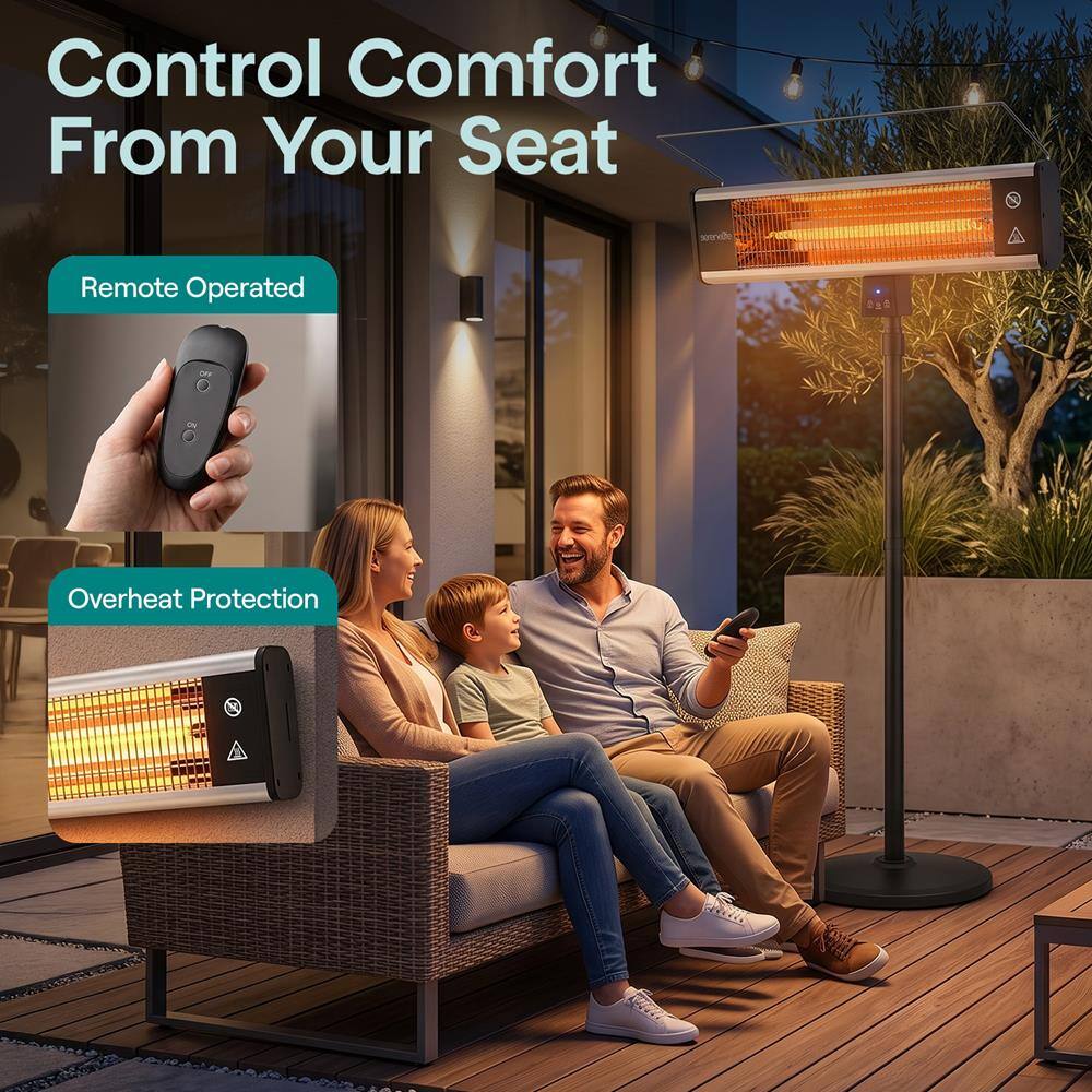 Control Comfort From Your Seat

- Remote Operated
- Overheat Protection