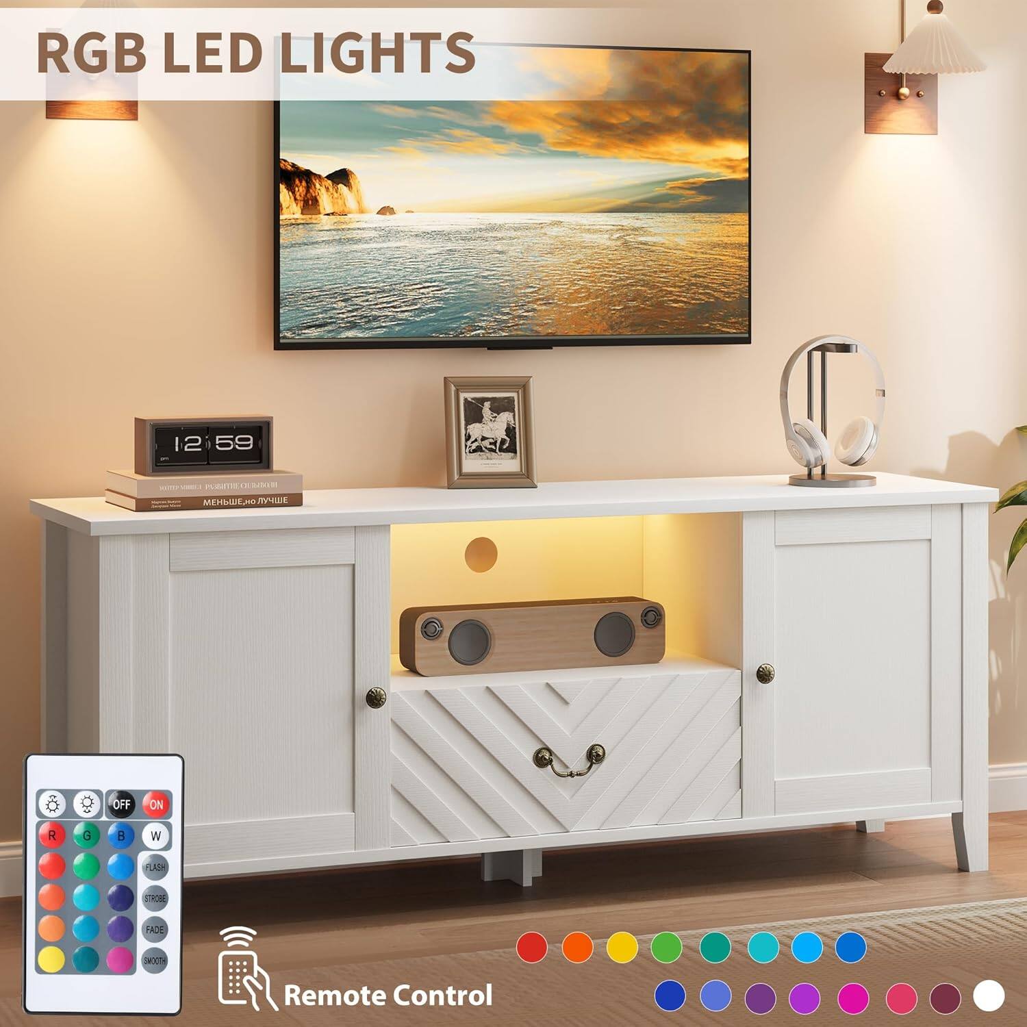 RGB LED Lights

12:59

Remote Control

OFF ON

R G B W

FLASH STROBE FADE SMOKE