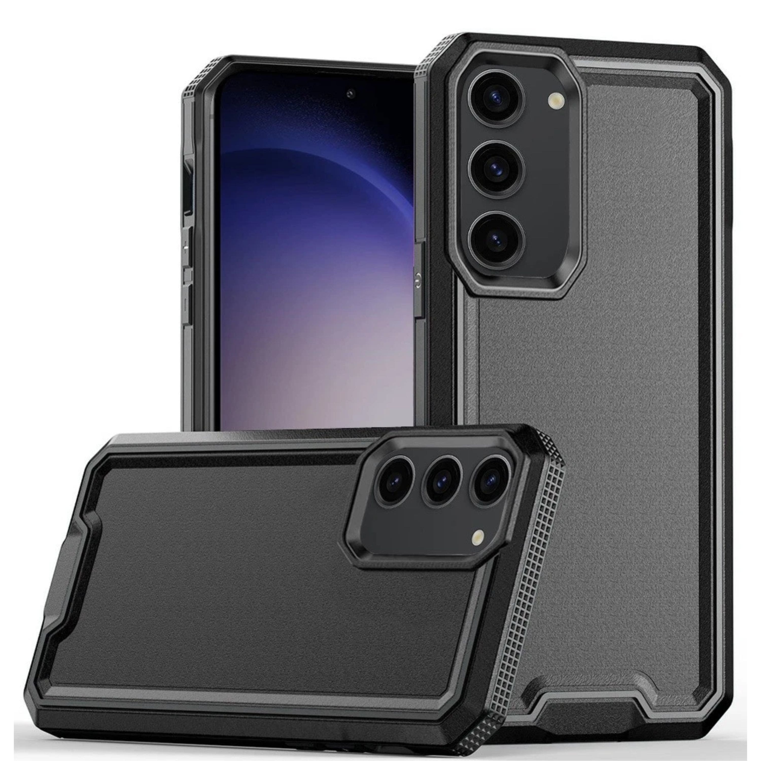 Kitcheniva - Rugged Strong Fused Phone Case With Tempered Glass For Samsung Galaxy S23 FE 5G - Black price history on PriceWatchPro