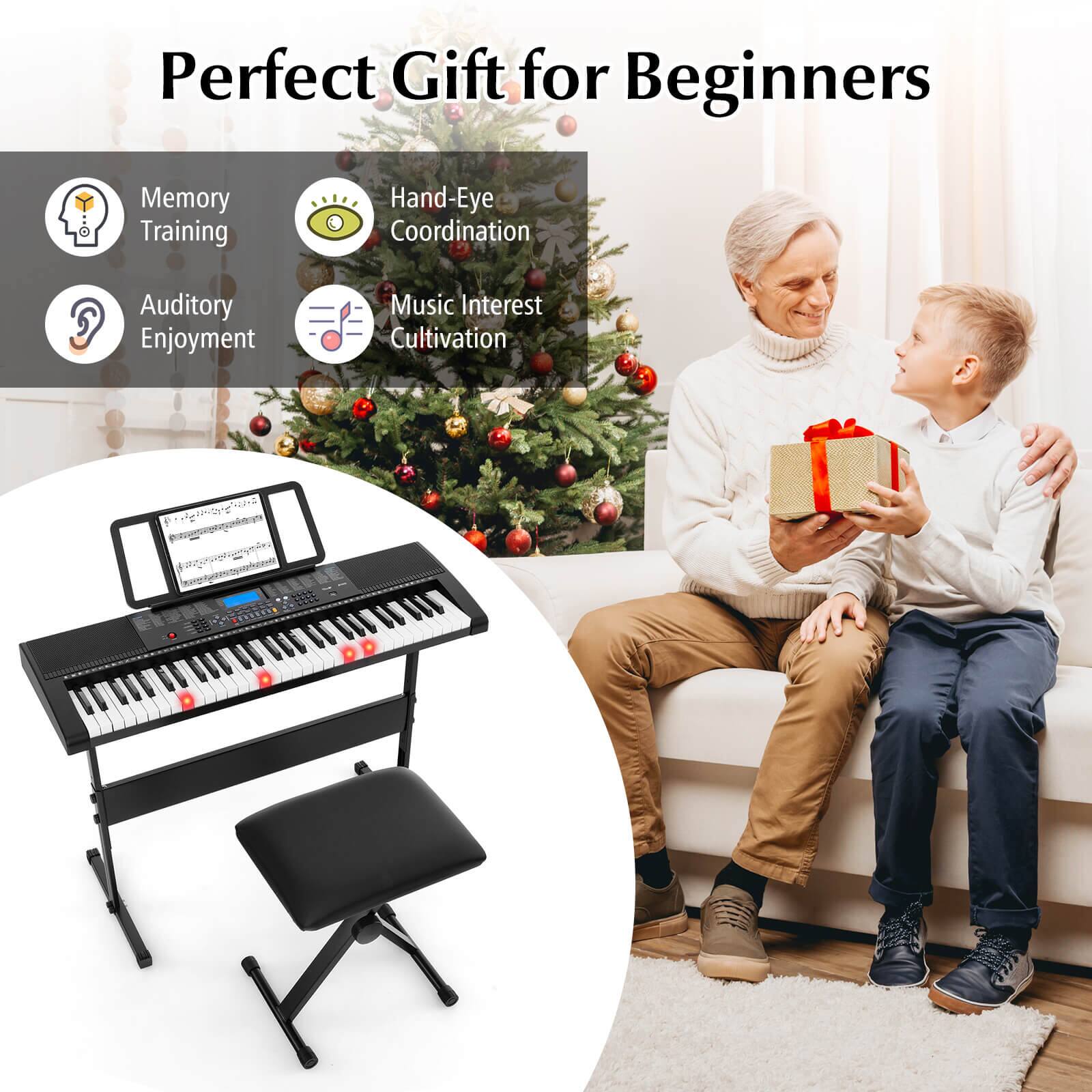 Perfect Gift for Beginners

- Memory Training
- Hand-Eye Coordination
- Auditory Enjoyment
- Music Interest Cultivation