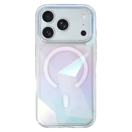 Front. Prodigee - Geo MagSafe Case for Apple iPhone 18 Pro / 17 Pro - Multicolor.
