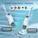 Dual Vacuum Heads
- The Straight-line Vacuum Head For Corners
- The Brush-tipped Vacuum Head For Pool Floor/Step