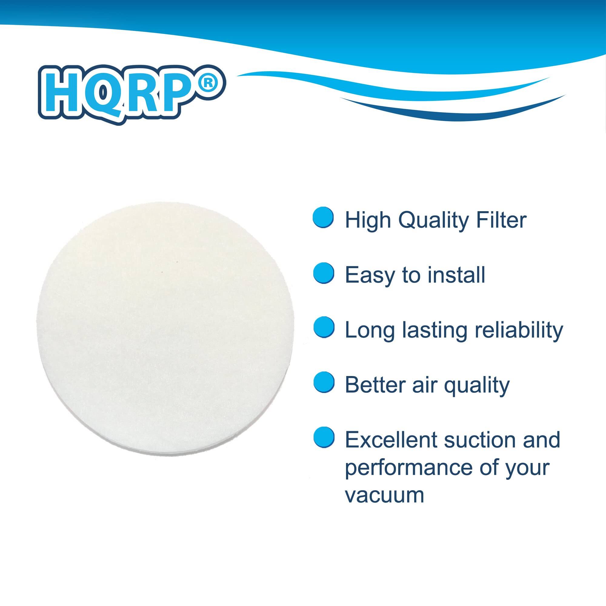 HQRP®

- High Quality Filter
- Easy to install
- Long lasting reliability
- Better air quality
- Excellent suction and performance of your vacuum
