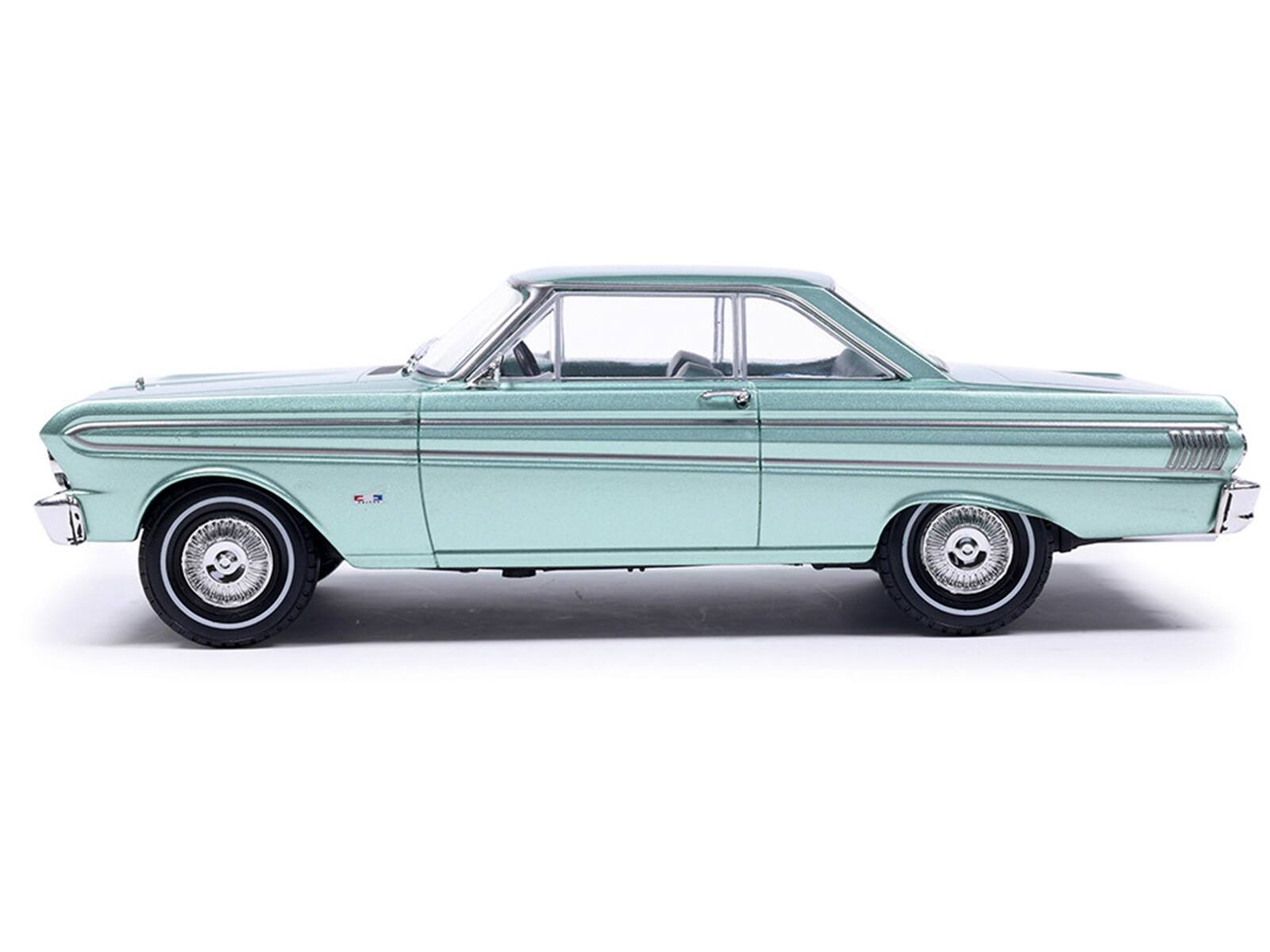 Alt View 1. IXO - 1964 Ford Falcon Dynasty Green Metallic 1/24 Diecast Model by IXO Models.