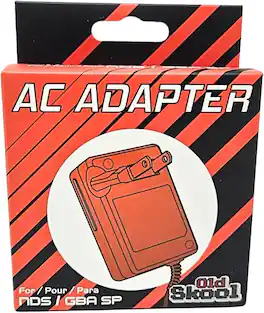 Old Skool - Nintendo DS / GameBoy Advance SP AC Adapter Charger