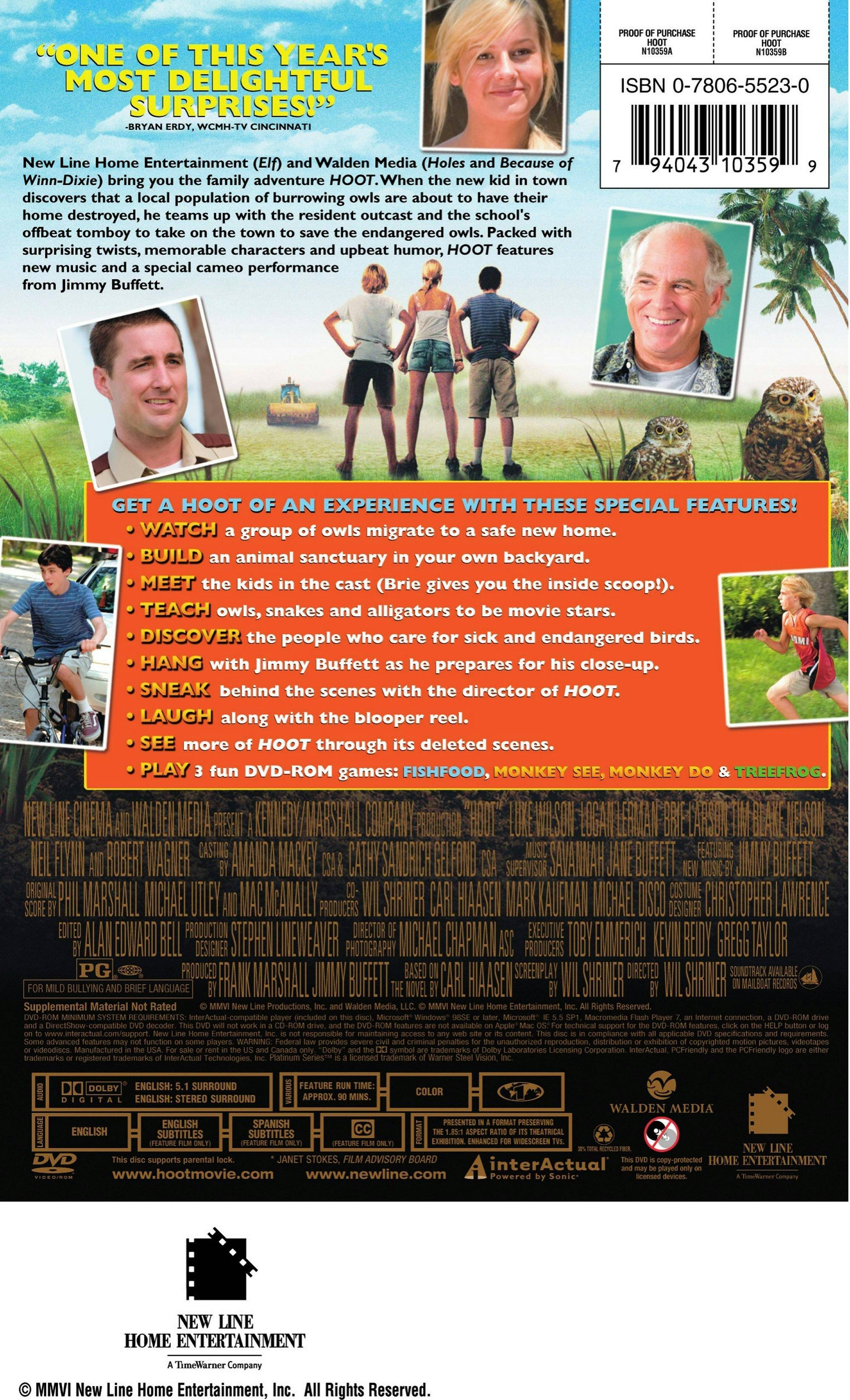 Angle. Hoot (DVD Platinum Series) [DVD].