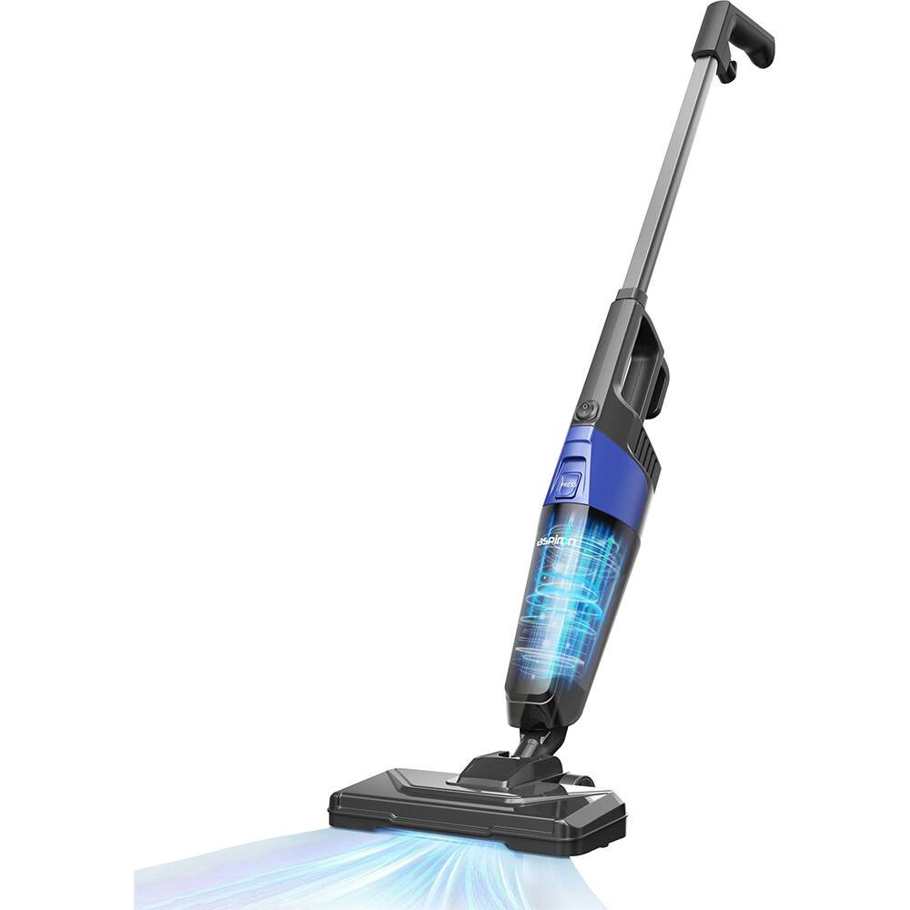 Alt View 3. Aspiron - 5-in-1 Handheld Lightweight Bagless Stick Vacuum Cleaner CA025G-US-3 - Dark Blue.