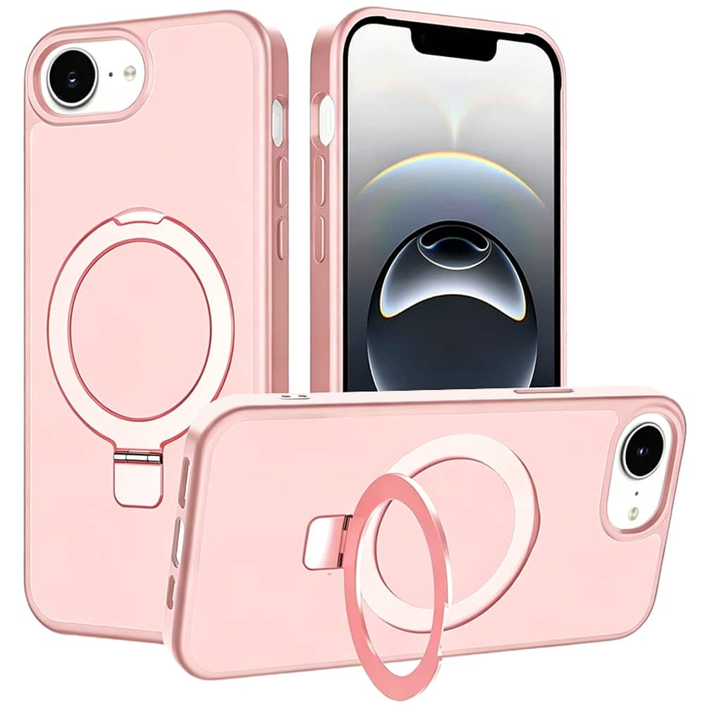 "Equipd - Case for iPhone 17e / iPhone 16e (6.1"") MagSafe Compatible, Great Grip Feeling Shockproof Cover w/ Magnetic Ring Stand - Light Pink" price history on PriceWatchPro