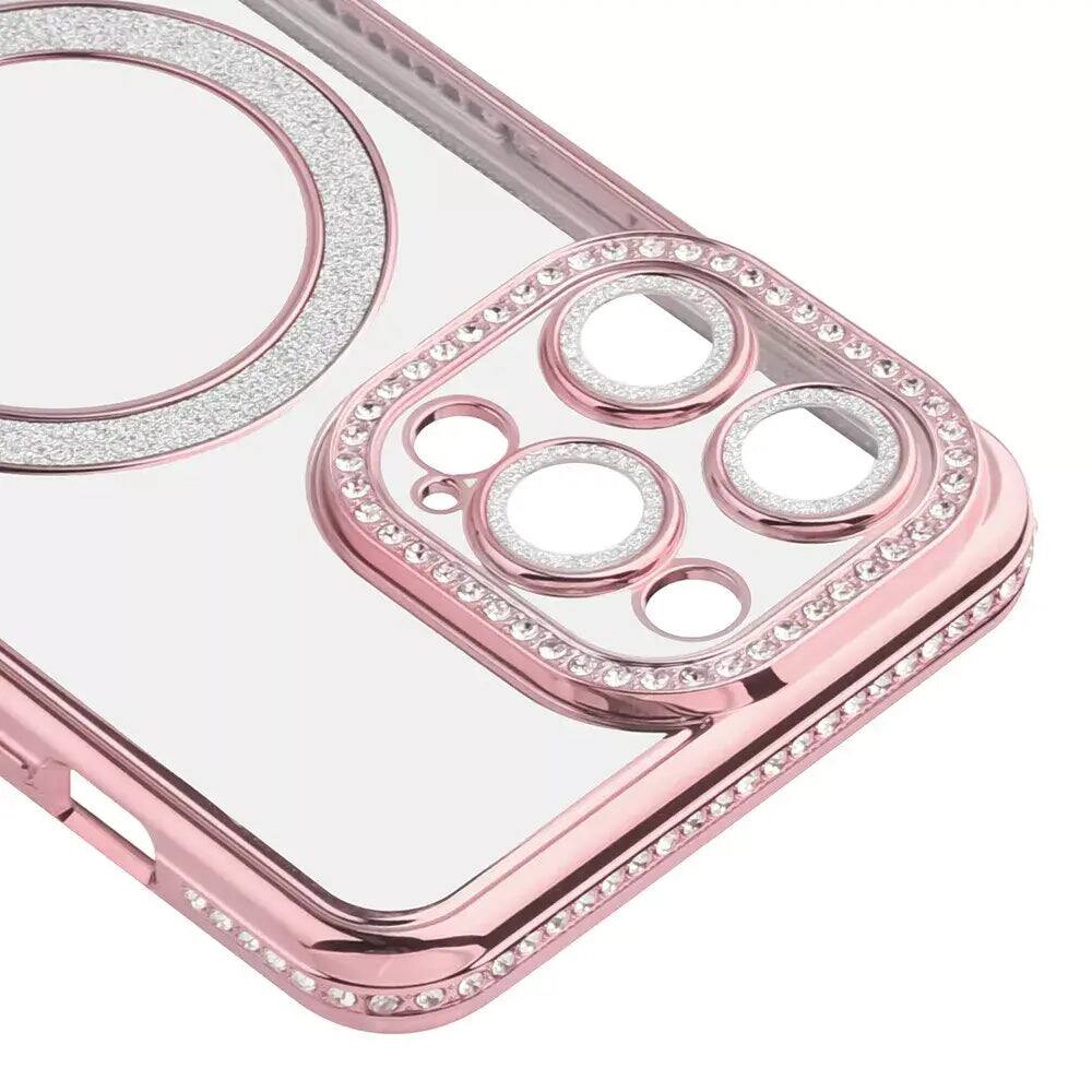Entronix [Magnetic] Case for iPhone 14 Pro [Clear Back] Luxury
