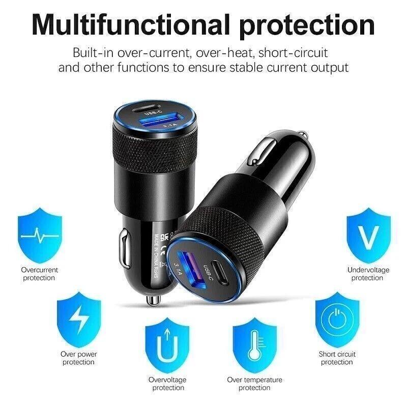 Multifunctional protection

Built-in over-current, over-heat, short-circuit and other functions to ensure stable current output

- Overcurrent protection
- Over power protection
- Overvoltage protection
- Over temperature protection
- Undervoltage protection
- Short circuit protection

USB-C
3.1
1A

MADE IN CHINA
RoHS