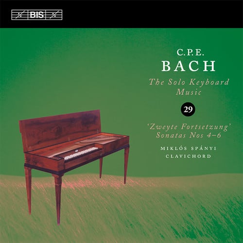 Bach,C.P.E. / Spanyi,Miklos - Solo Keyboard Music 29  - COMPACT DISCS