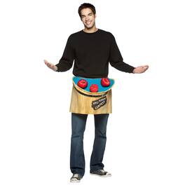 Rasta Imposta - Apple Bobbing Contest Adult Costume | One Size - Multi-Colored