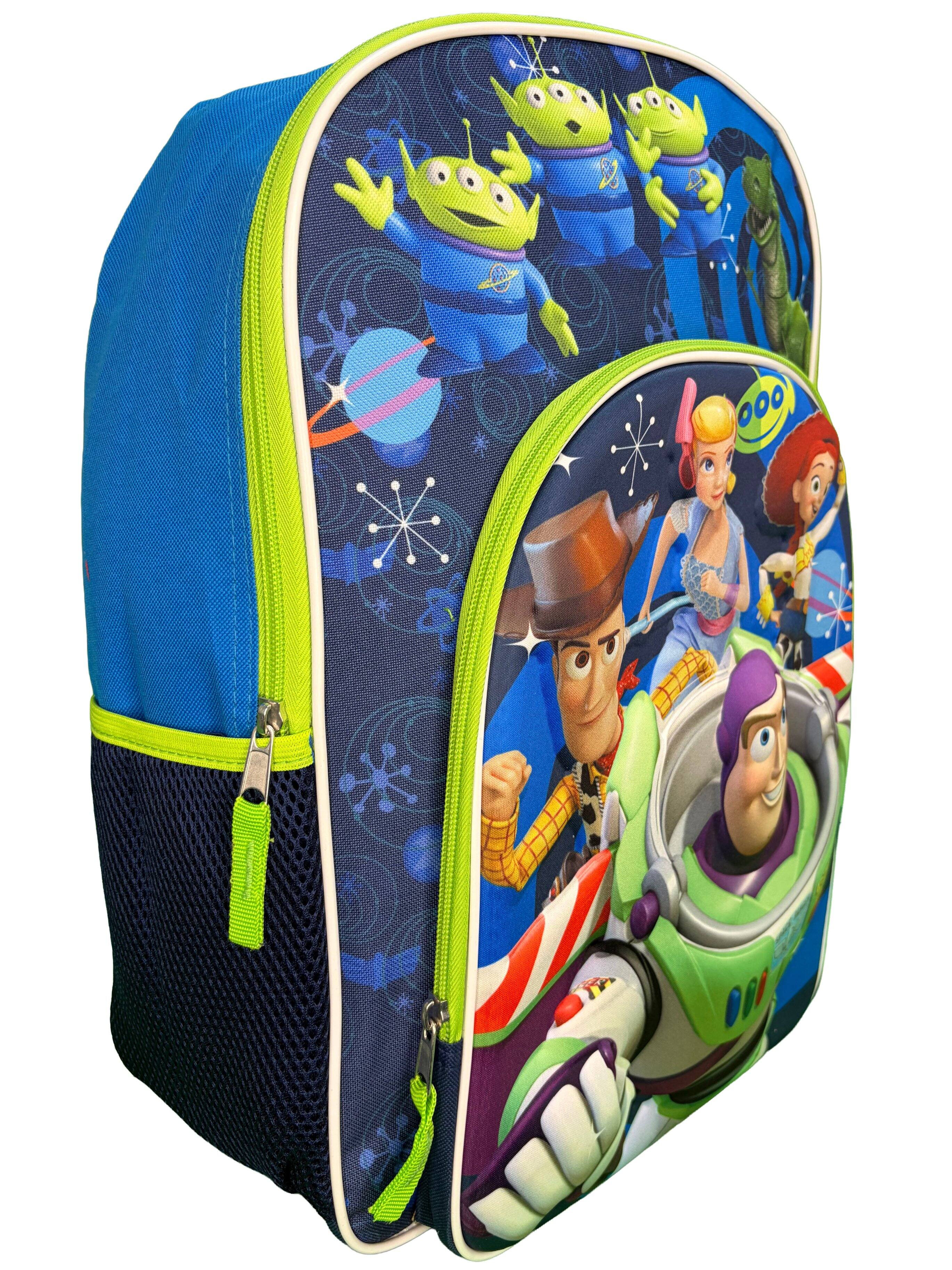 Alt View 3. Disney - Toy Story Nylon Blue Kids 16" School Backpack for Girls and Boys ages 3+ - Assorted Pre-Pack.