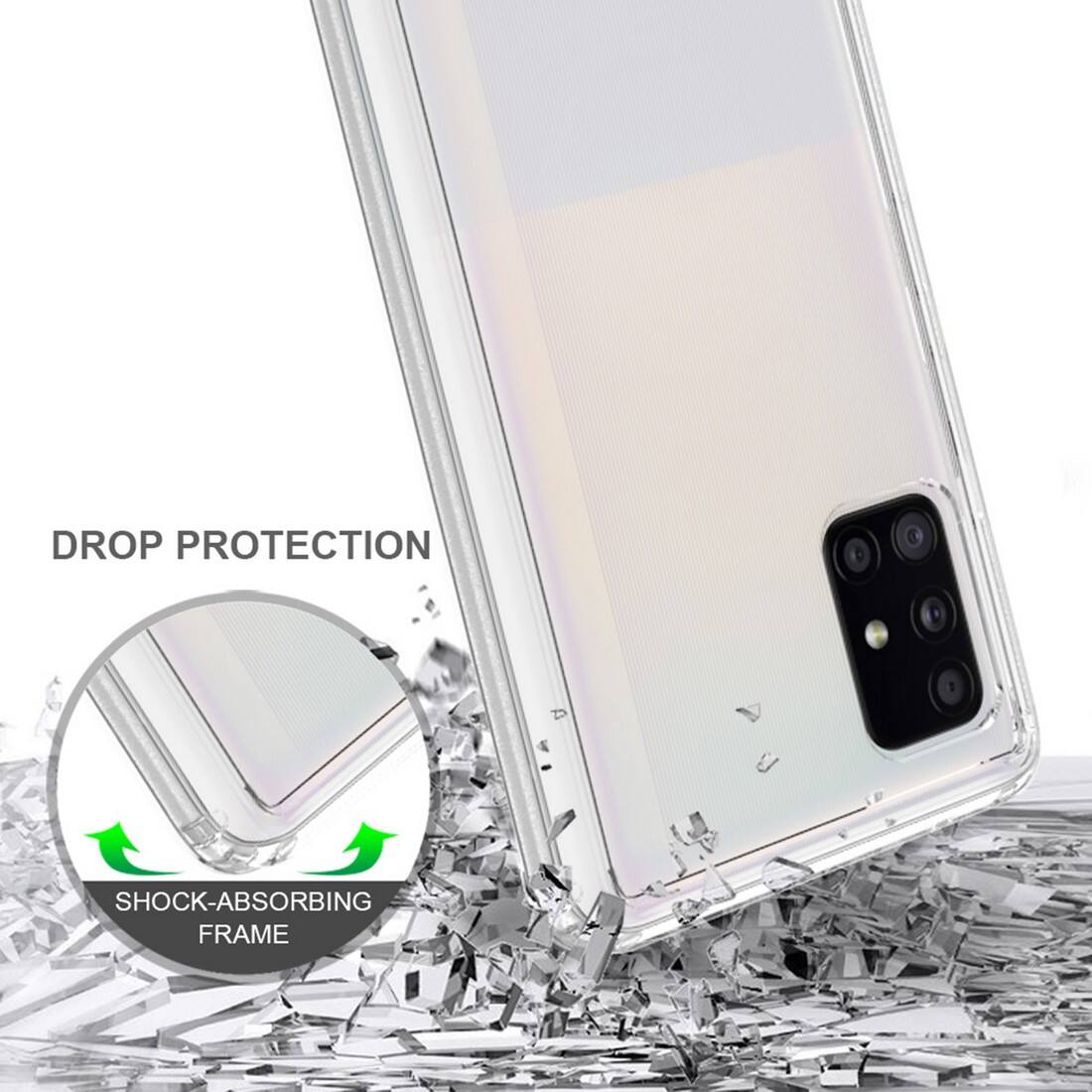 Nakedcellphone Case for Samsung Galaxy A51 5G Clear - Best Buy