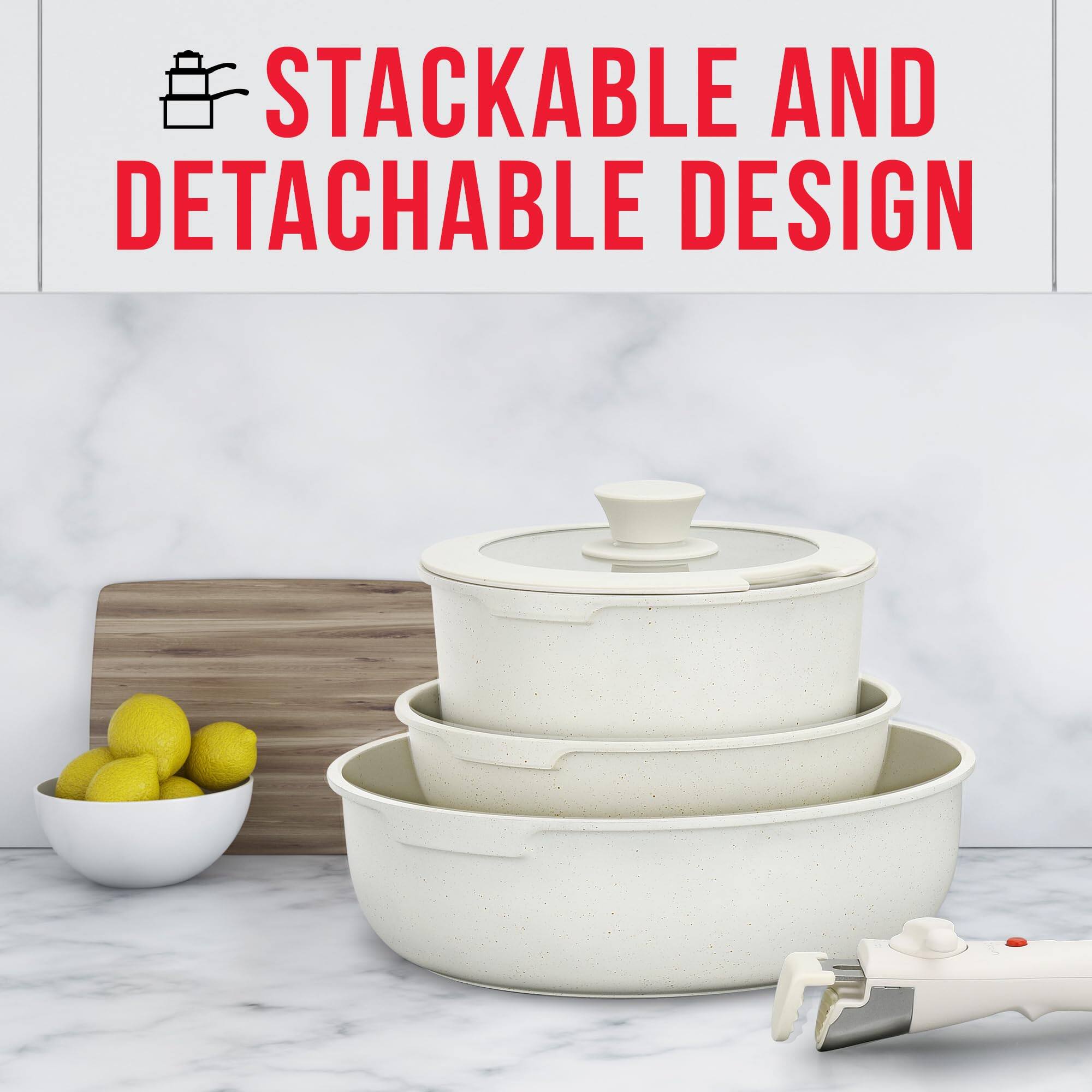 Stackable and detachable design