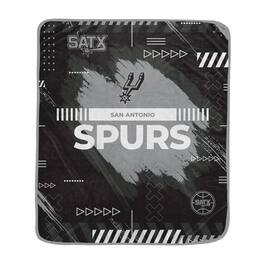 Pegasus - San Antonio Spurs 50" x 60" Game Tech Ultra Soft Blanket - Multicolor