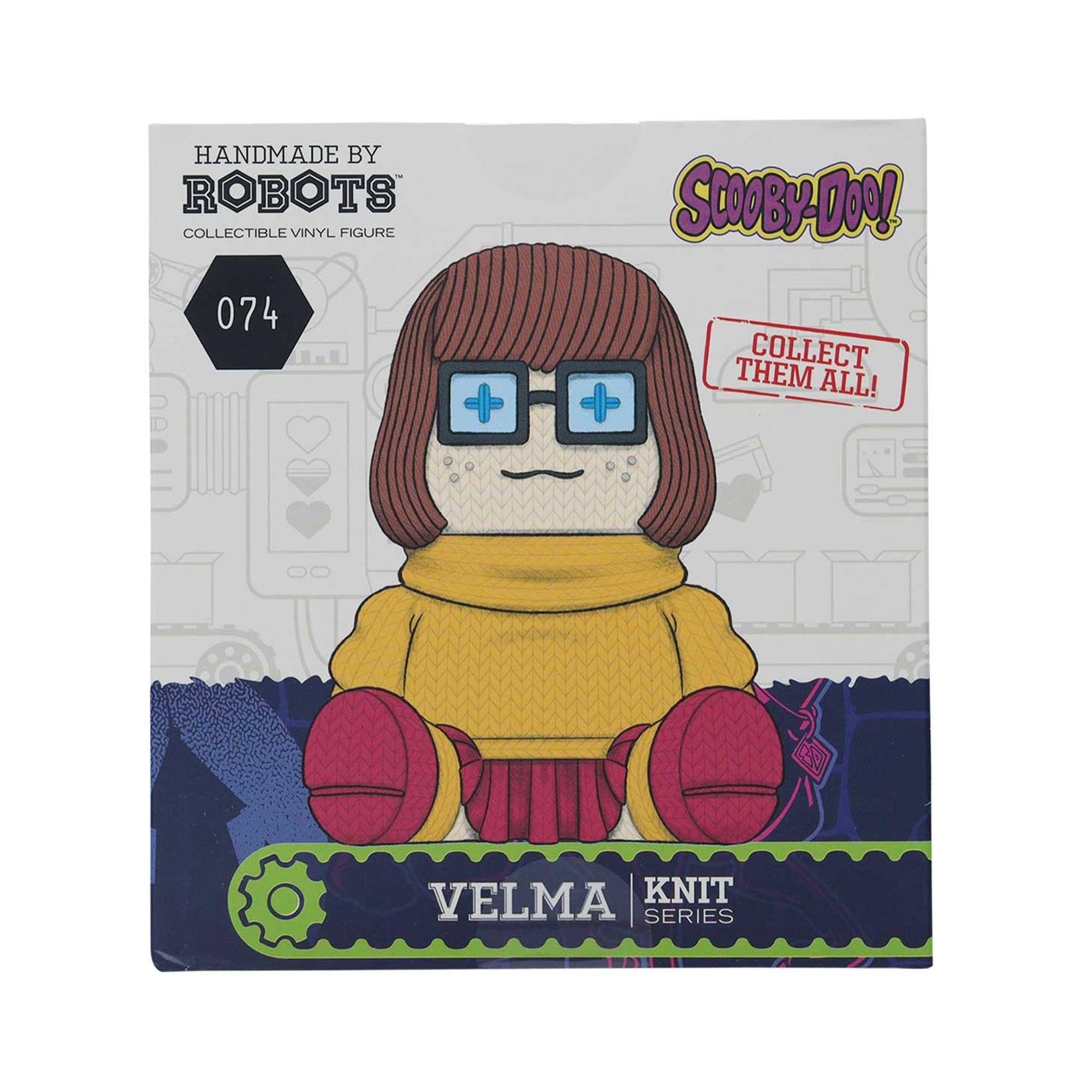 HANDMADE BY ROBOTS COLLECTIBLE VINYL FIGURE 074 + SCOOBY-DOO! COLLECT THEM ALL! VELMA KNIT SERIES