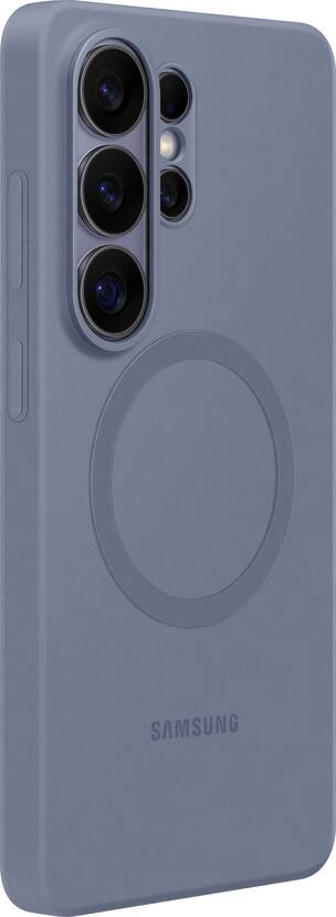 Samsung Galaxy S26 Ultra Silicone Magnet Case Blue Violet EF Samsung Galaxy S26 Ultra Silicone Magnet Case Blue Violet EF