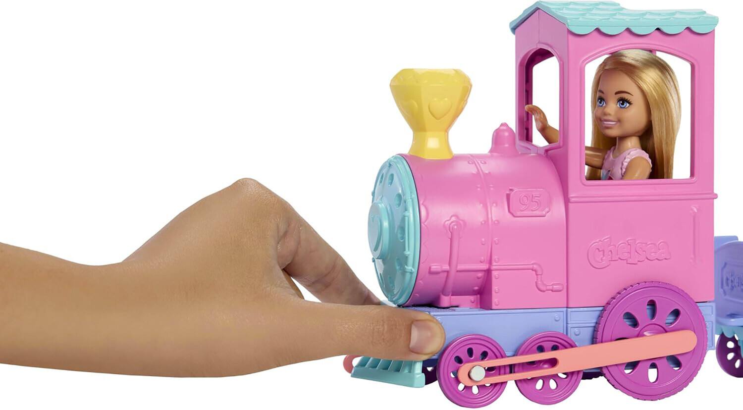 Alt View 1. Mattel - Barbie Day at the Fair Chelsea Carnival Train, Blonde   - COLLECTIBLES - Multicolor.