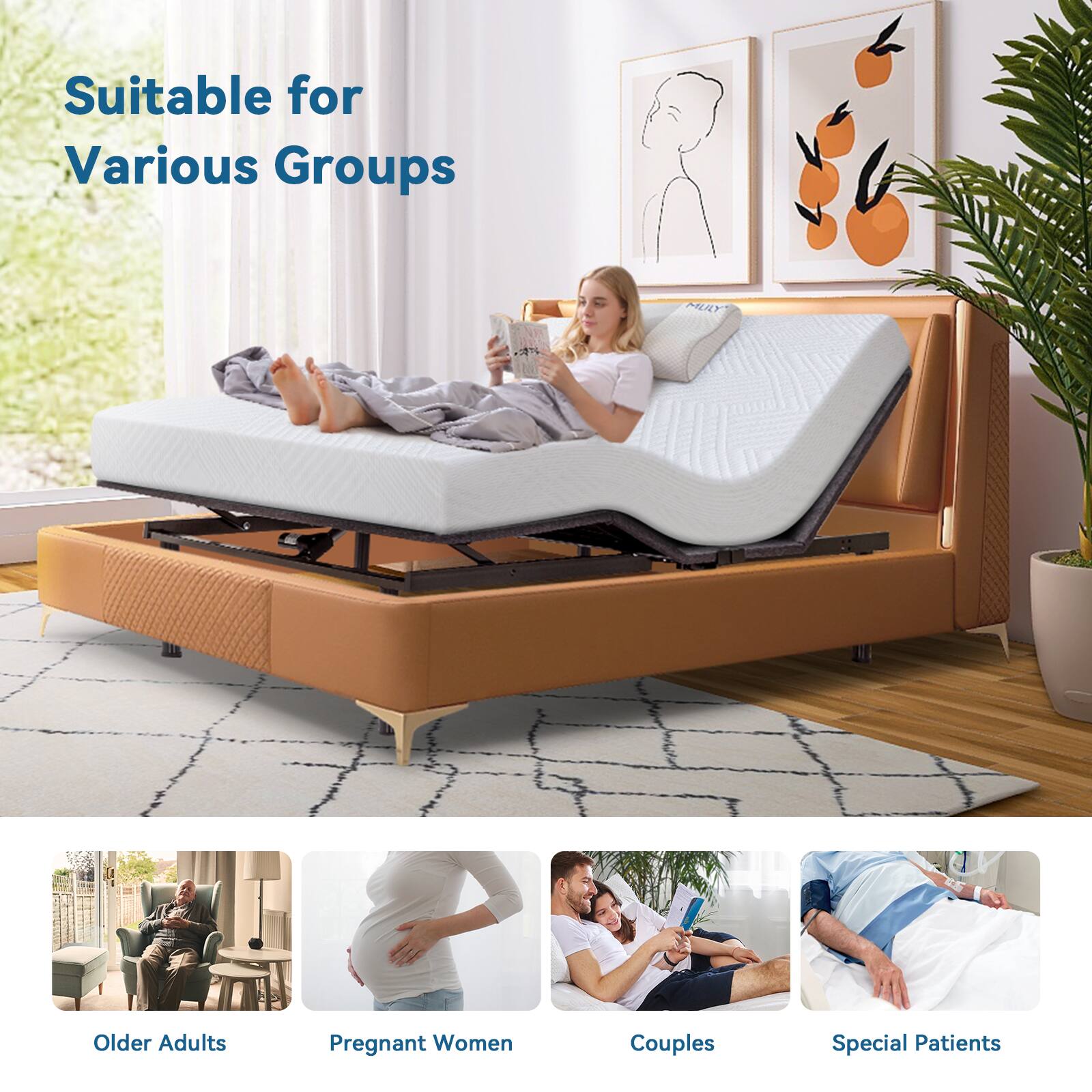 Suitable for Various Groups

Older Adults
Pregnant Women
Couples
Special Patients