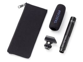 TASCAM - Compact AV Shotgun Microphone for Field Recording