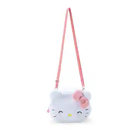 Sanrio Hello Kitty Plush Crossbody Bag - Pink