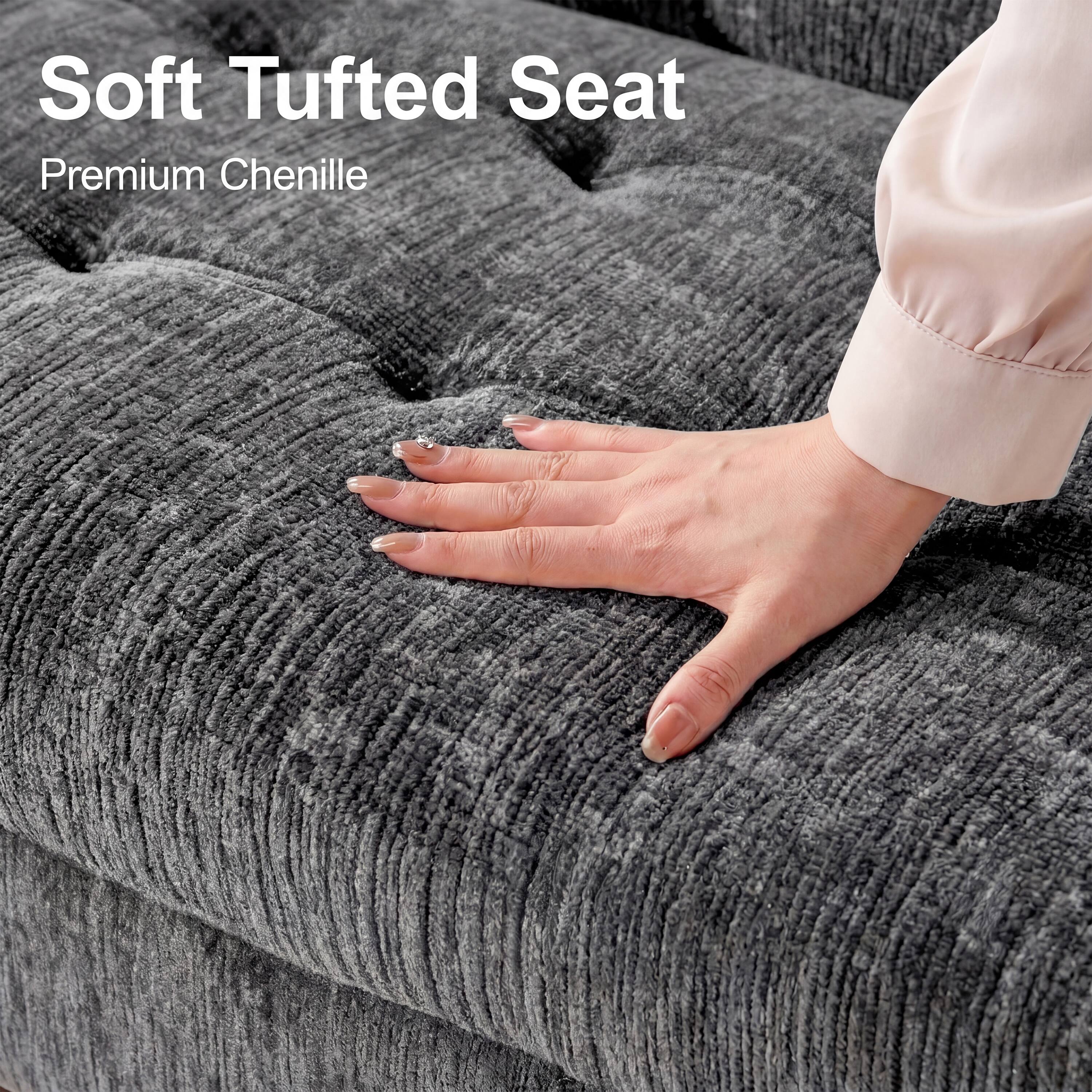 Soft Tufted Seat  
Premium Chenille