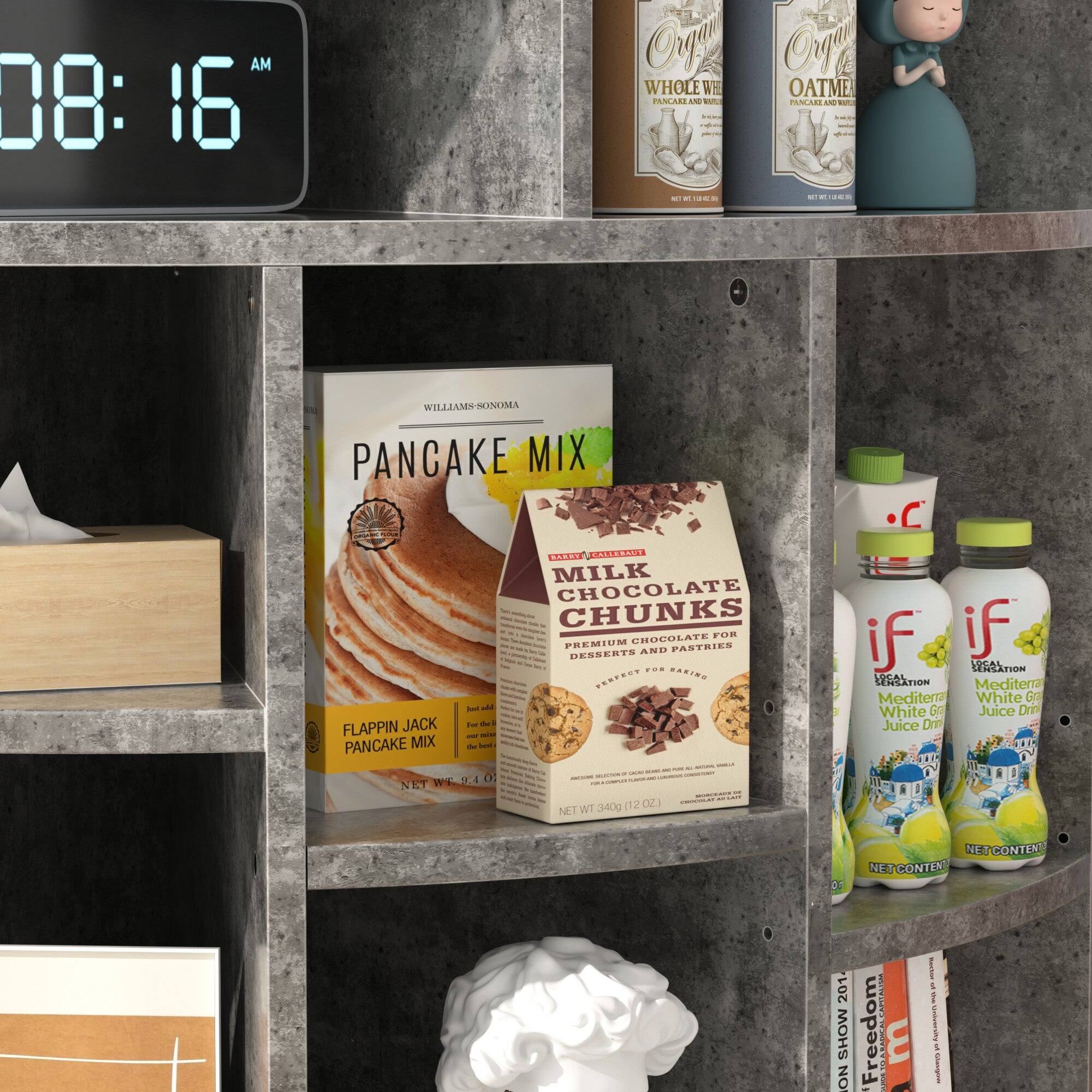 08:16 AM

Orgul Orqa WHOLE WHEAT PANCAKE MIX
Orgul Orqa OATMEAL PANCAKE MIX

WILLIAMS-SONOMA PANCAKE MIX
FLAPPIN JACK PANCAKE MIX

MILK CHOCOLATE CHUNKS
PREMIUM CHOCOLATE FOR DESSERTS AND PASTRIES

if LOCALIZATION
Mediterranean White Grape Juice Drink
NET CONTENT 20 FL OZ (1 PINT) 591 mL

Freedom SHOW 2017