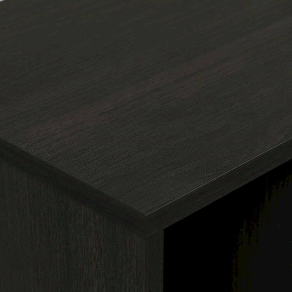 Alt View 1. FurniFact - Irregular 3-Cube Bookcase with Espresso Finish - Espresso.
