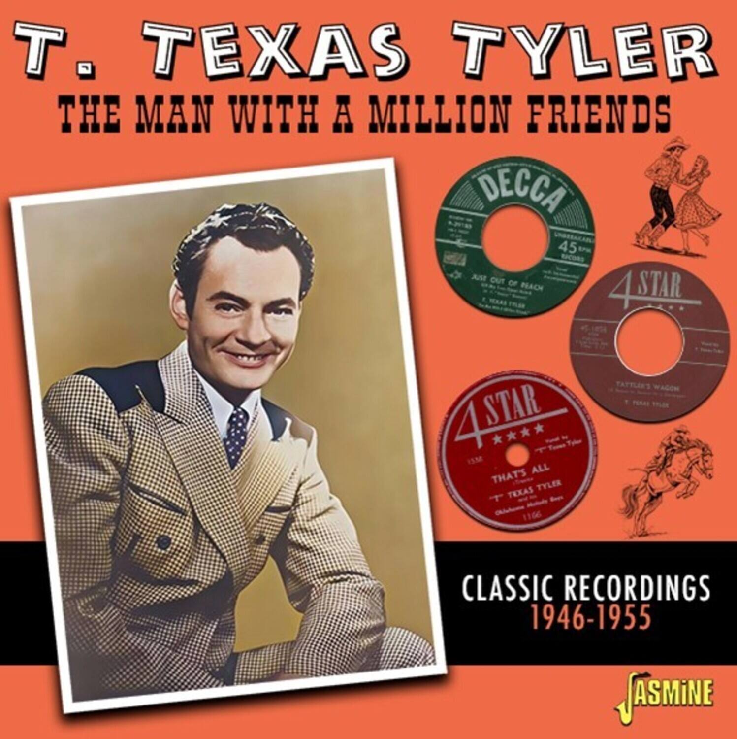 T. Texas Tyler - Man With A Million Friends: Classic Recordings 1946-1955   - COMPACT DISCS [CD] price history on PriceWatchPro