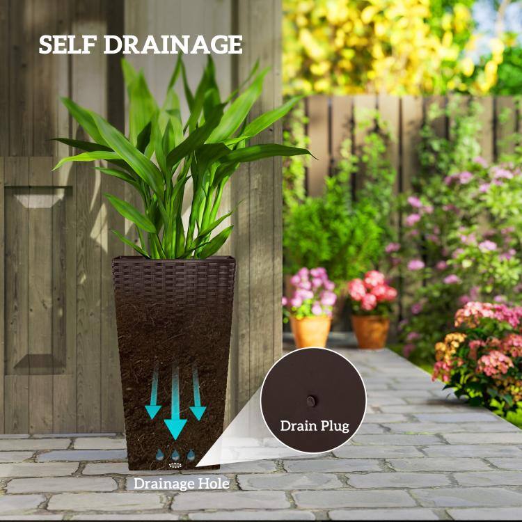 SELF DRAINAGE  
Drain Plug  
Drainage Hole