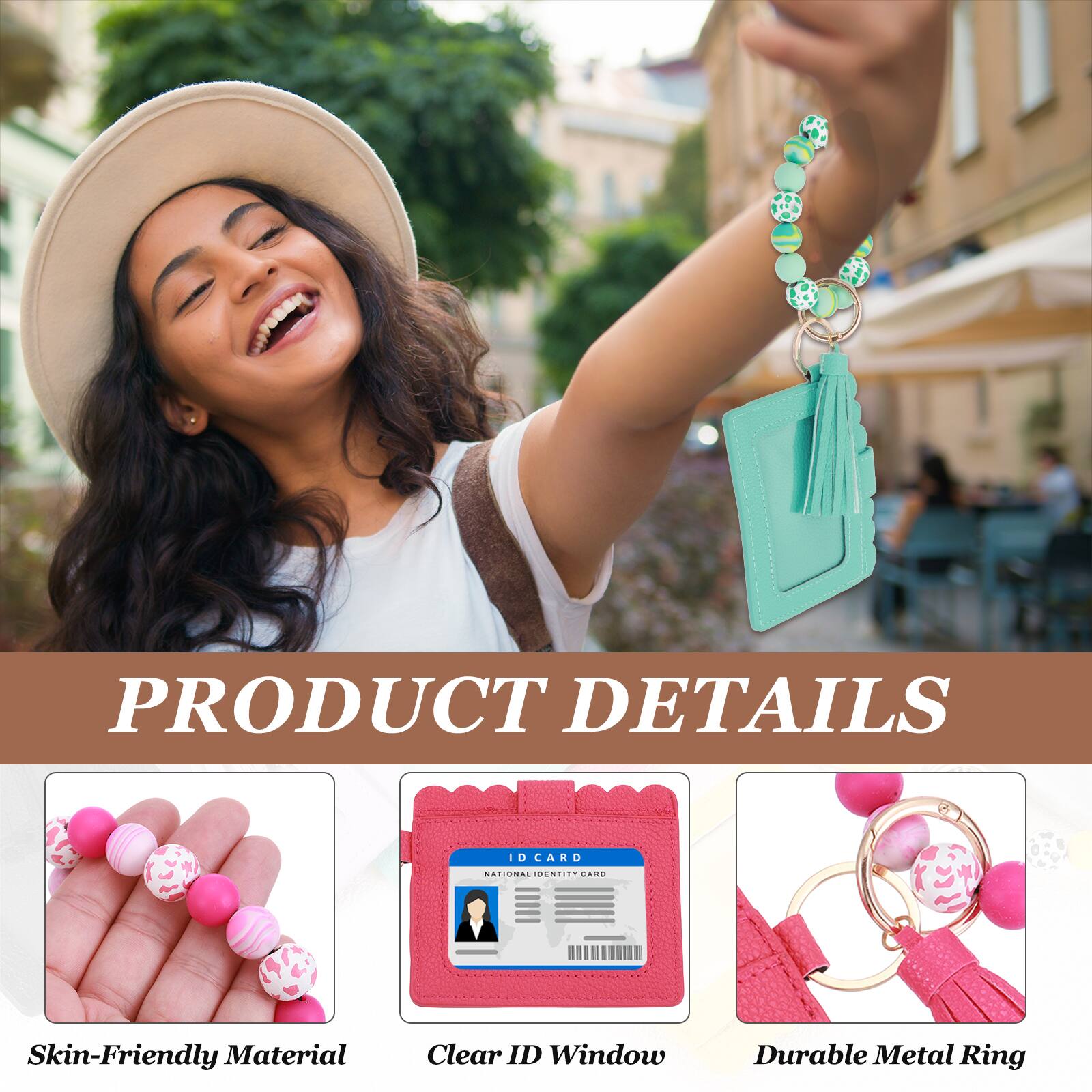 PRODUCT DETAILS

- Skin-Friendly Material
- Clear ID Window
- Durable Metal Ring