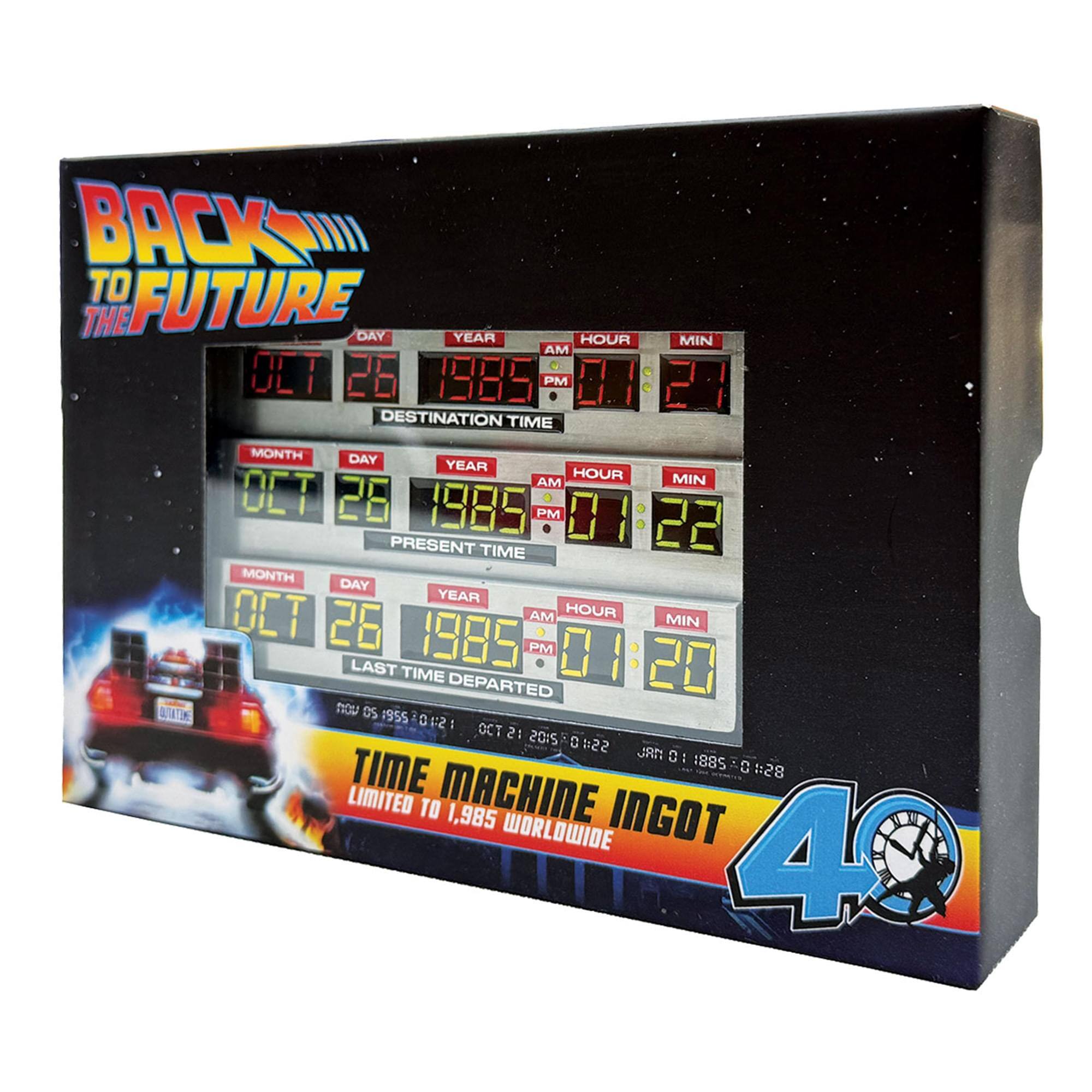 BACK TO FUTURE THE DAY YEAR HOUR MIN AM OLT 26 385 PM DESTINATION TIME MONTH DAY YEAR HOUR MIN AM OCT 26 1985 PM  PRESENT TIME 22 MONTH DAY YEAR OCT AM HOUR MIN 26 1985 PM 01 LAST TIME DEPARTED 20 QUIATORE von OS 1955 01:21 OCT IS 2015 55:0 JRN 01 1885 TIME :0 85:) LIMITED MACHINE 1,985 WORLDWIDE INGOT 4.