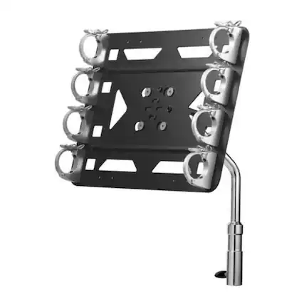 Front. Godox - Godox TP B4 4 Light Bracket for TP Series Knowled Tube Lights with Metal Body.