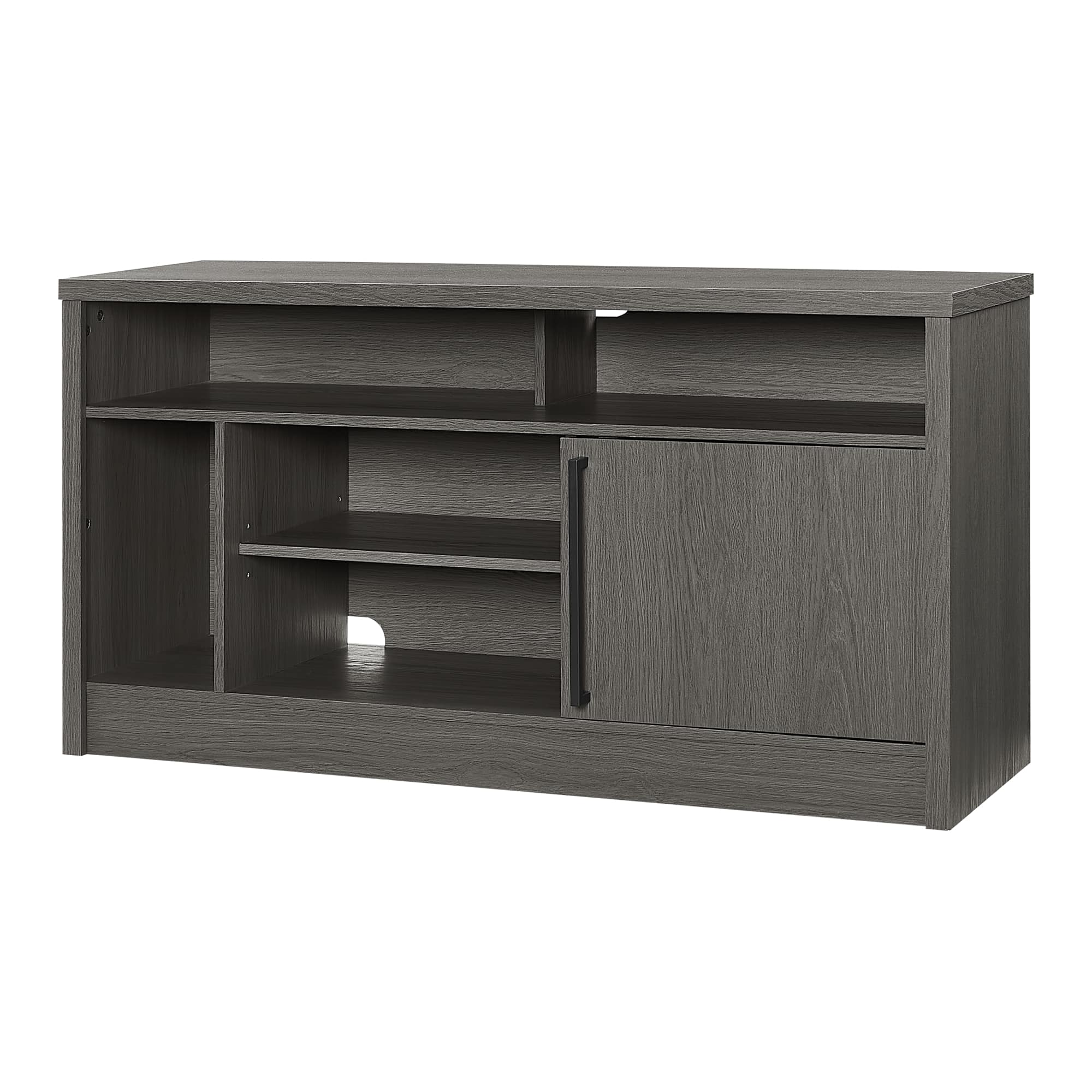 Left. Insignia™ - TV Stand for Most TVs Up to 55” with Gaming Nook - Dark Gray.