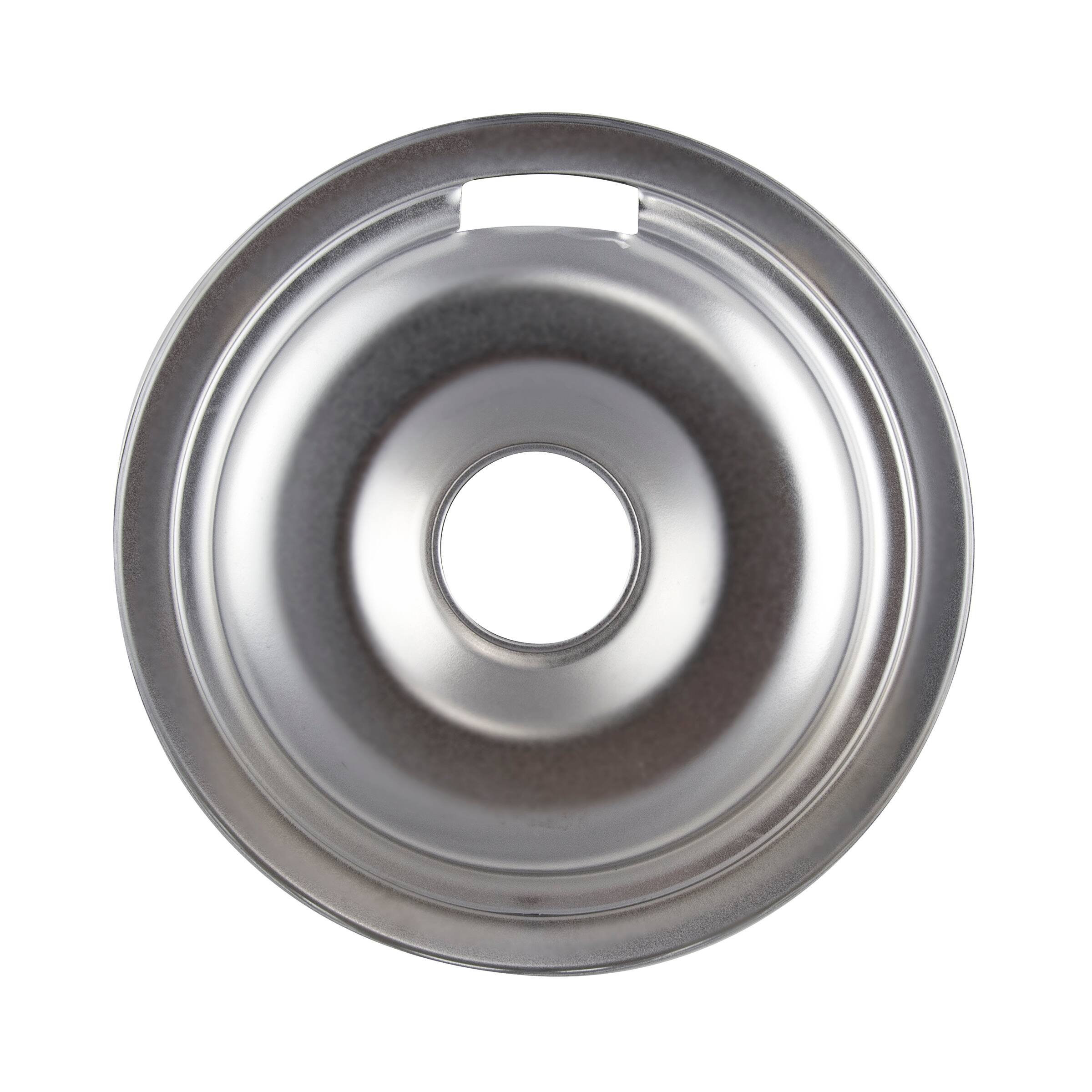 Alt View 5. Range Kleen - Range Kleen 10910A2X Style F 2pk Heavy Duty Chrome Drip Bowls, Large and Small.