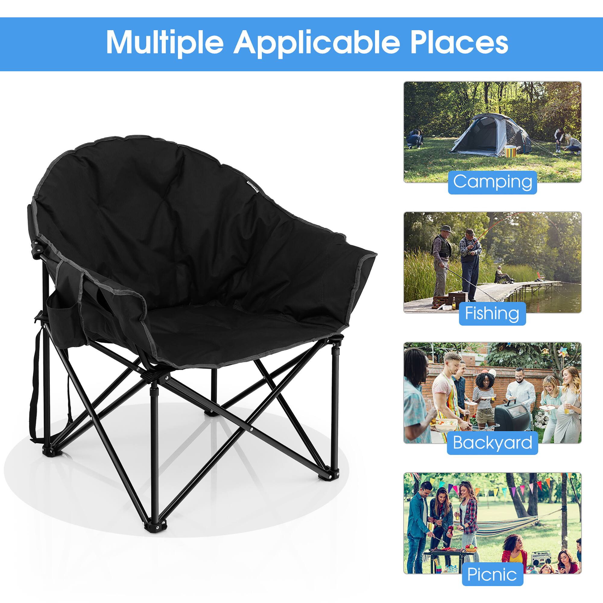 Multiple Applicable Places: Camping, Fishing, Backyard Picnic