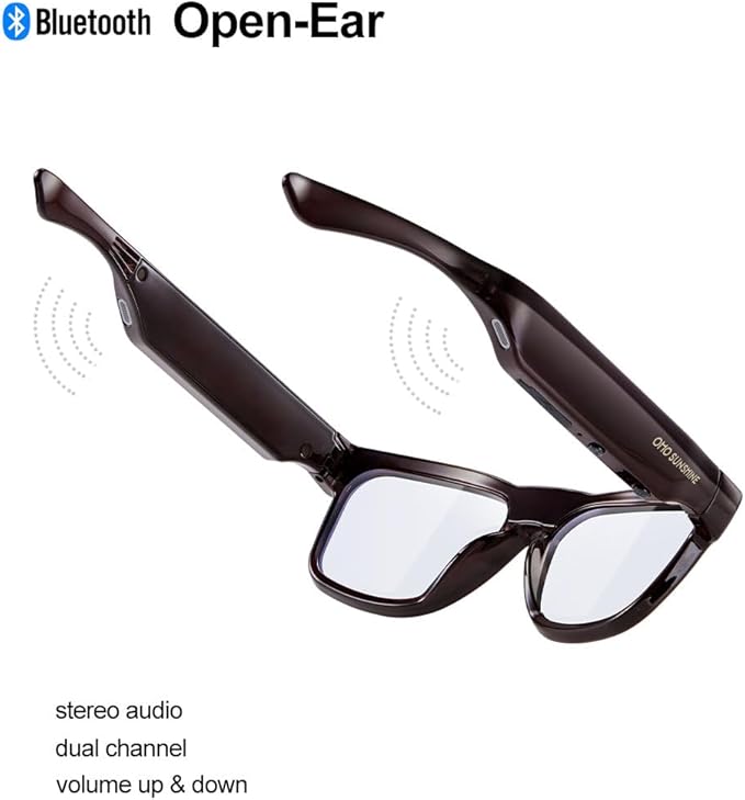 Bluetooth Open-Ear

stereo audio  
dual channel  
volume up & down