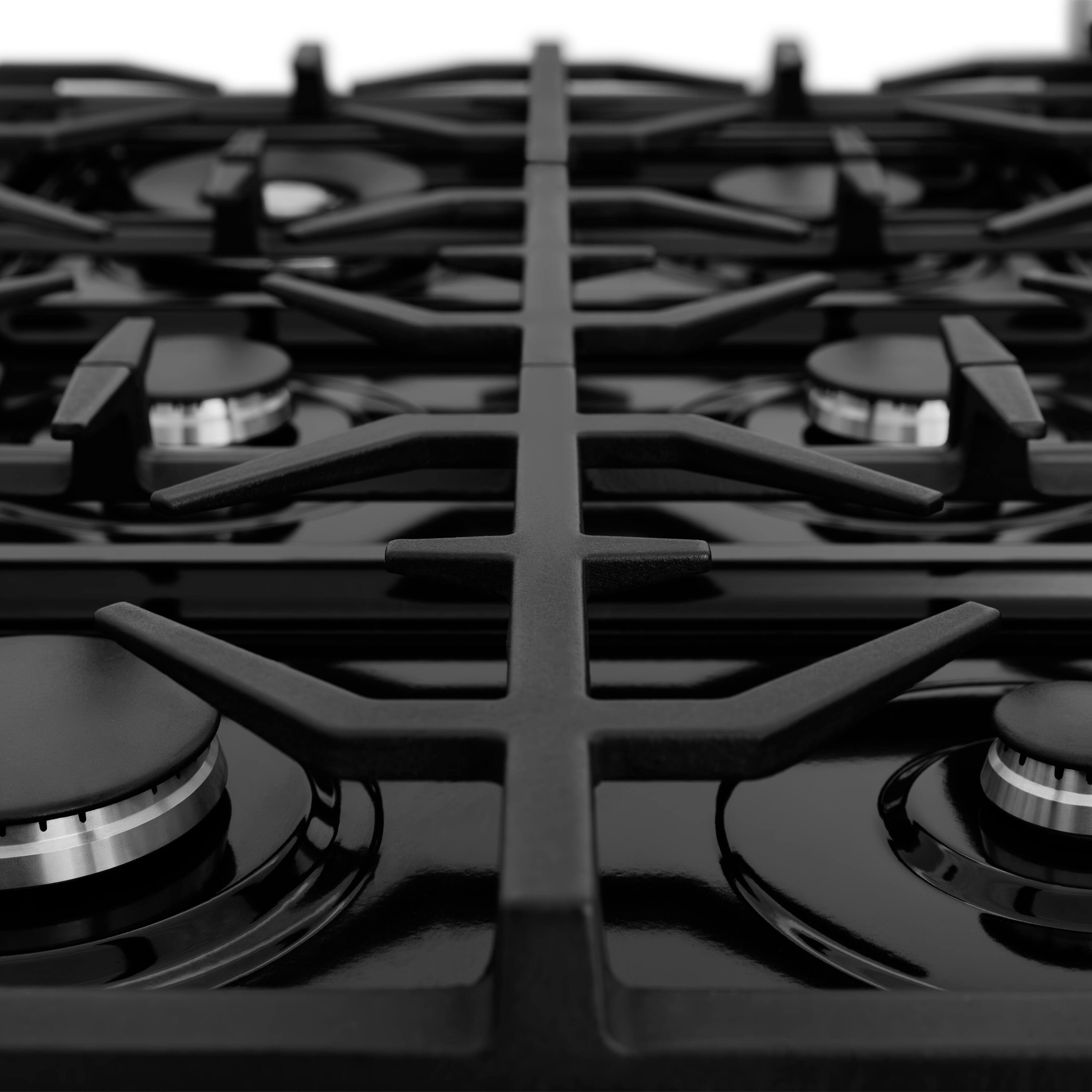 Alt View 13. ZLINE - 36 in. 4.6 cu. ft. Legacy Freestanding Dual Fuel Range with 6 Burners and Electric Convection Oven in Stainless Steel - Stainless steel.