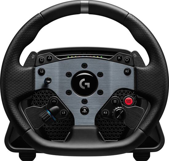 Logitech G PRO Racing Wheel with TRUEFORCE feedback technology for PlayStation 5 and PC Black 941 000175 Best Buy