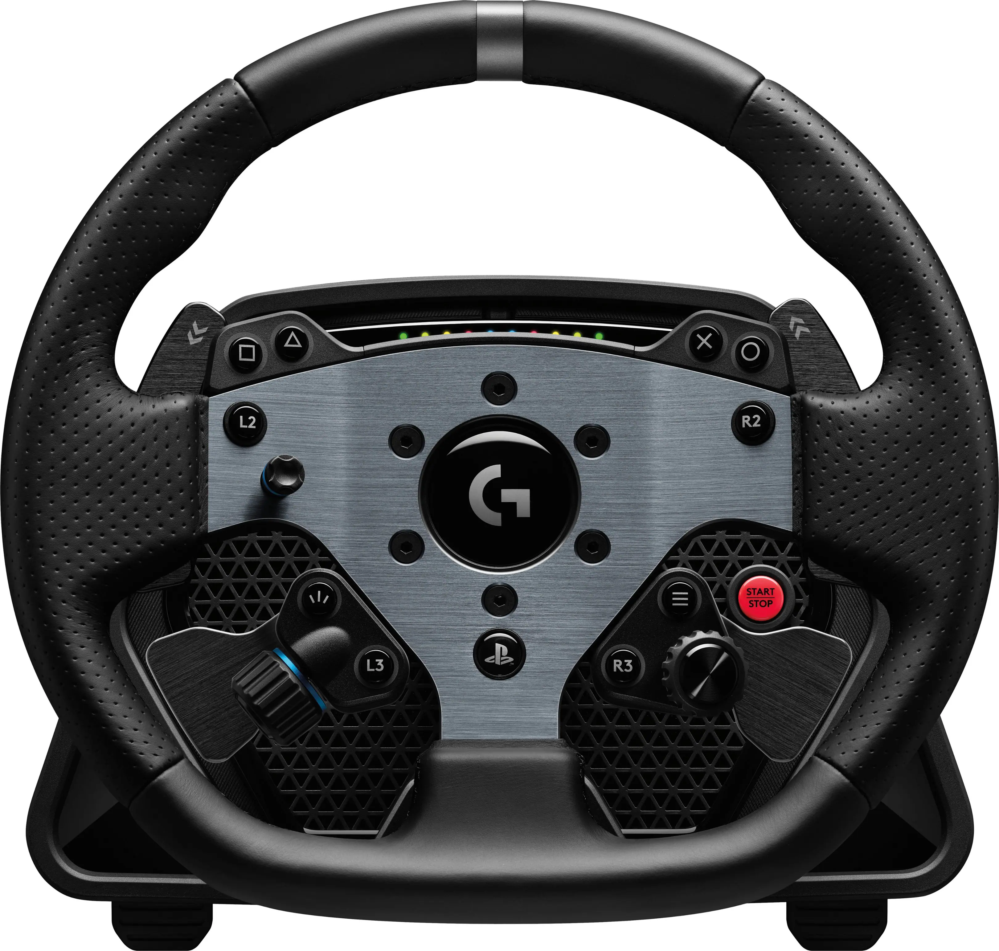 Logitech - G PRO Racing Wheel with TRUEFORCE feedback technology for PlayStation 5 and PC - Black