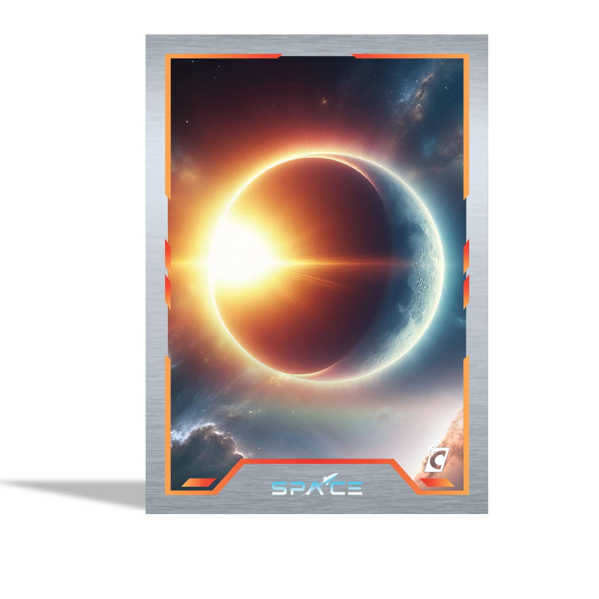 Alt View 1. Cardsmiths - SPACE: Galactic Edition Trading Cards 8-Pack Mega Box - Multi-Colored.