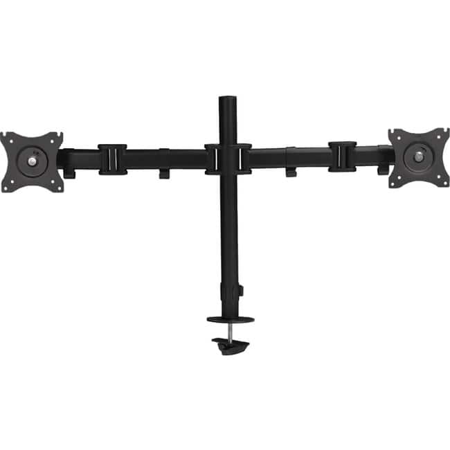SIIG Inc - SIIG Dual Monitor Articulating Desk Mount - Fits 13" to 32" monitors - Max Load 19.8 lbs each - VESA Plate - Black