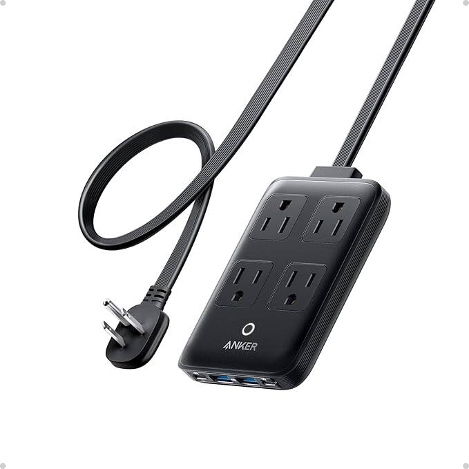 Front. Anker - Anker Charging Station - Black.