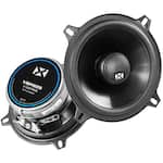 Skar Audio - Vsp60 Car Speakers Max Rms 2-way 6 Inch Coaxial W/ Silk Dome Tweeters & Built-in X-overs Easy To Install In - 5.25" Coaxial