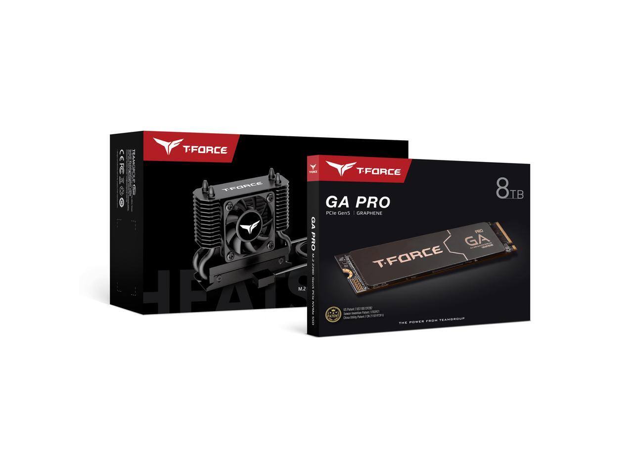 T-FORCE GA PRO  
PCIe Gen5 | GRAPHENE  
8TB  
M.2  
T-FORCE FROM TEAMGROUP
